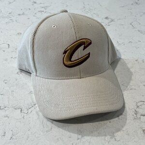 Cleveland Cavaliers Cavs Corduroy Hat Beige/Tan Snapback OSFA SGA 12-20-23